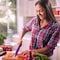 Hastings Home Colorful 10-Piece Knife Set- Magnetic Bar Storage- Stainless-Steel Blades 253775SWZ - alternate 2